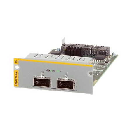Allied Telesis SwitchBlade AT SBx81XLEM/Q2 - Expanzní modul - 40 Gigabit QSFP+ x 2