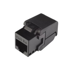 Solarix Samořezný keystone CAT5E UTP RJ45 černý