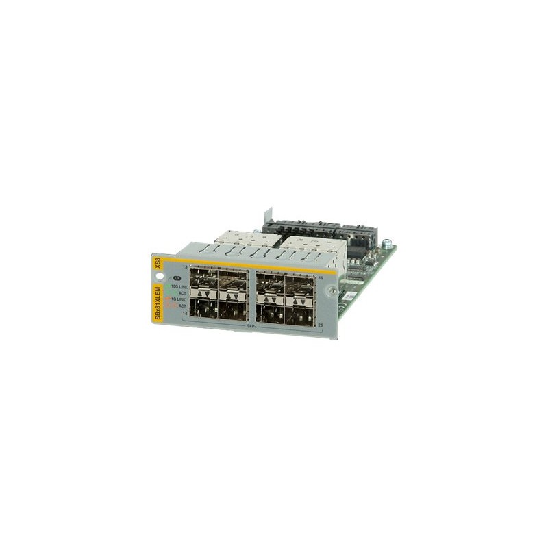 Allied Telesis SwitchBlade AT SBx81XLEM/XS8 - Expanzní modul - 10Gb Ethernet SFP+ x 8