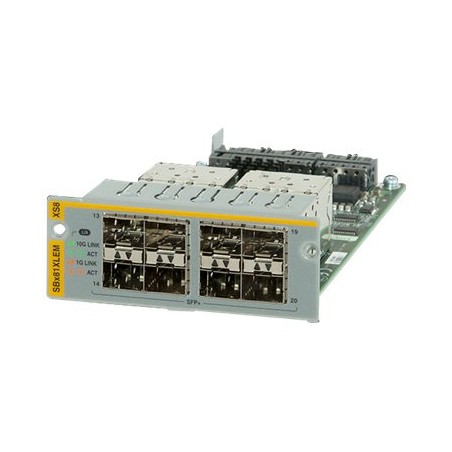 Allied Telesis SwitchBlade AT SBx81XLEM/XS8 - Expanzní modul - 10Gb Ethernet SFP+ x 8
