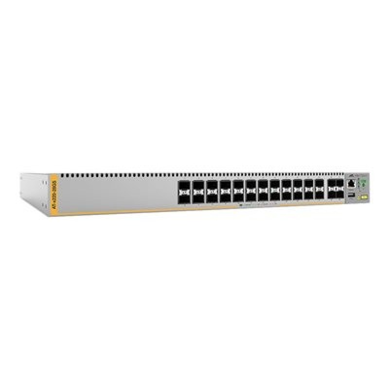Allied Telesis AT x220-28GS - Přepínač - L3 - řízený - 28 x Gigabit SFP - desktop, Lze montovat do rozvaděče, pro připevnění na