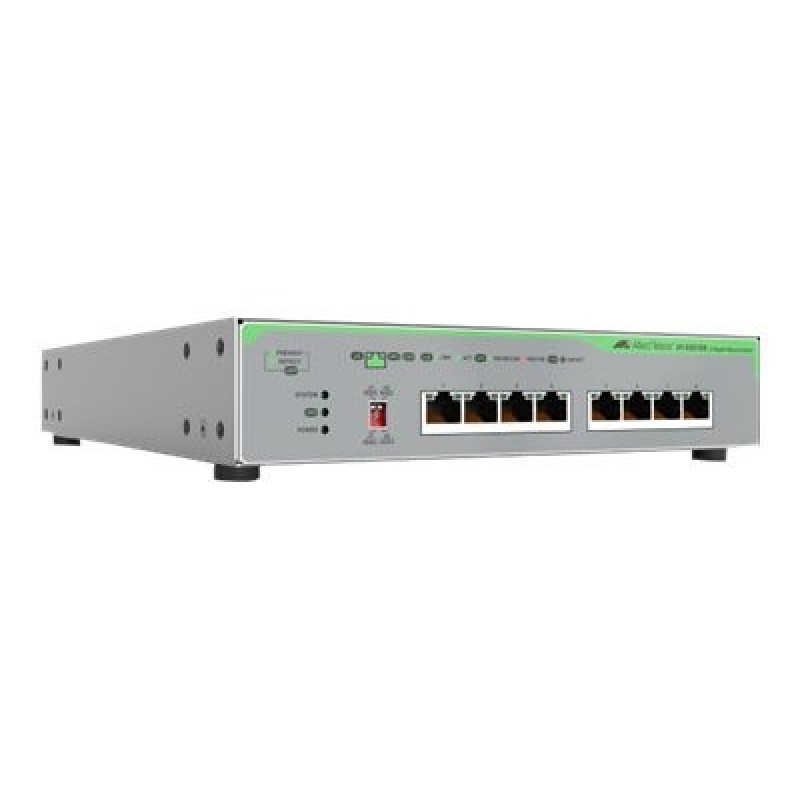 Allied Telesis CentreCOM XS910/8 - Přepínač - neřízený - 8 x 100/1000/2.5G/5G/10GBase-T - Lze montovat do rozvaděče