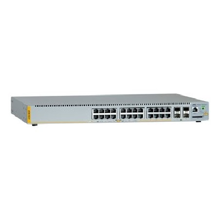 Allied Telesis AT x230-28GP - Přepínač - L2+ - řízený - 24 x 10/100/1000 (PoE+) + 4 x SFP - desktop, Lze montovat do rozvaděče