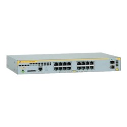 Allied Telesis AT x230-18GP - Přepínač - L2+ - řízený - 16 x 10/100/1000 (PoE+) + 2 x SFP - desktop, Lze montovat do rozvaděče