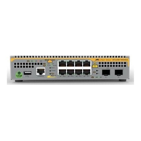 Allied Telesis AT x240-10GHXm - Přepínač - L3 - řízený - 8 x 10/100/1000/2.5G/5G (PoE++) + 2 x 1 Gigabit / 10 Gi… ATX24010GHXM30