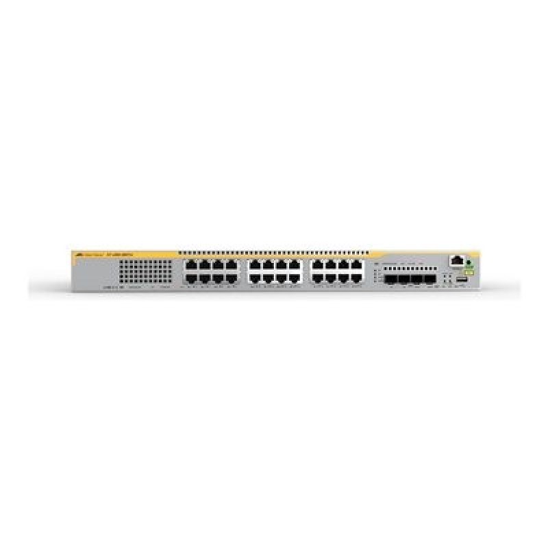 Allied Telesis AT x250-28XTm - Přepínač - L3 - řízený - 24 x 10/100/1000/2.5G/5G/10GBase-T + 4 x 1 Gigabit / 10 G… ATX25028XTM50