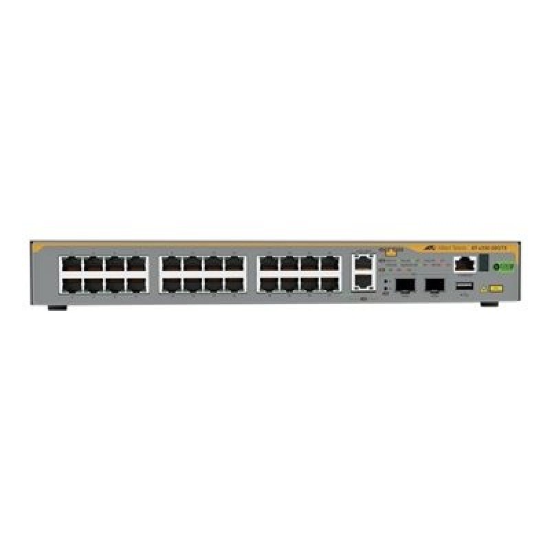Allied Telesis AT x330-28GTX - Přepínač - L3 - řízený - 24 x 10/100/1000 + 2 x 1/2.5/5/10GBase-T + 2 x 1 Gigabit… ATX33028GTX30