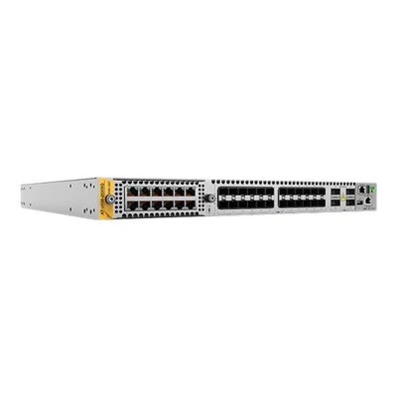 Allied Telesis AT X950-28XSQ - Přepínač - L3 - řízený - 24 x 1 Gigabit / 10 Gigabit SFP / SFP+ + 4 x 40/100 Gigabit QSFP+ /