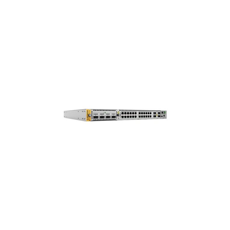 Allied Telesis AT X950-28XTQM - Přepínač - L3 - řízený - 24 x 1/2.5/5/10GBase-T + 4 x 40/100 Gigabit QSFP+ / QSFP28 - Lze