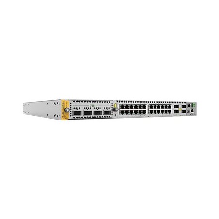 Allied Telesis AT X950-28XTQM - Přepínač - L3 - řízený - 24 x 1/2.5/5/10GBase-T + 4 x 40/100 Gigabit QSFP+ / QSFP28 - Lze