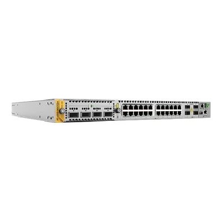 Allied Telesis AT X950-28XTQM - Přepínač - L3+ - řízený - 24 x 1/2.5/5/10GBase-T + 4 x 40/100 Gigabit QSFP+ / QSFP28 - Lze