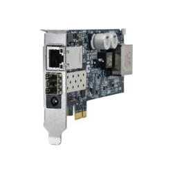 Allied Telesis AT-2914GP/SP - Síťový adaptér - PCIe nízký profil - 100Base-FX/1000Base-X x 1 + 1000Base-T (PoE+) x 1
