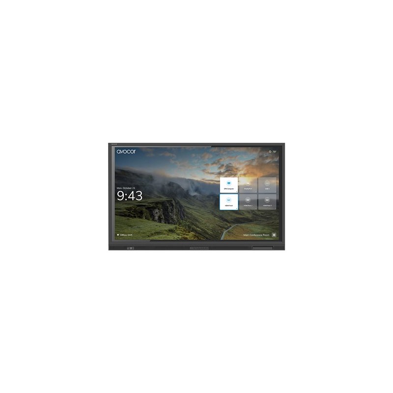 Avocor AVE-6540 - 65" Třída úhlopříčky E Series displej LCD s LED podsvícením - interaktivní digital signage - s dotyková