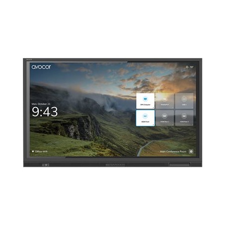Avocor AVE-6540 - 65" Třída úhlopříčky E Series displej LCD s LED podsvícením - interaktivní digital signage - s dotyková