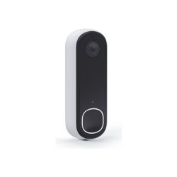 Arlo Video Doorbell 2K (2nd Generation) - Chytrý dveřní zvonek - s fotoaparátem - bezdrátový - Wi-Fi - 2.4 Ghz - bílá
