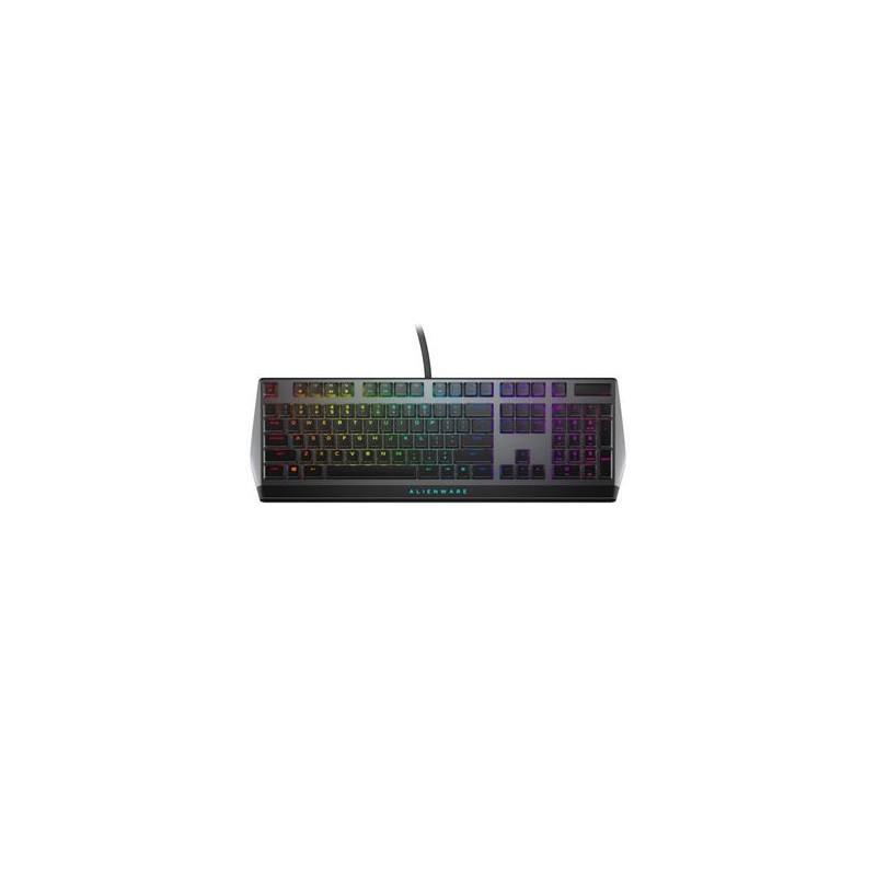 Alienware AW510K - Klávesnice - podsvícení - USB - QWERTY - americká angličtina - klávesový spínač: CHERRY MX Low Profile Red