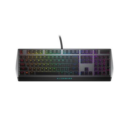 Alienware AW510K - Klávesnice - podsvícení - USB - QWERTY - americká angličtina - klávesový spínač: CHERRY MX Low Profile Red