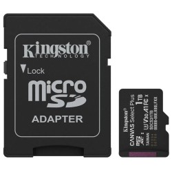 Kingston MicroSDXC karta 1TB Canvas Select Plus, U3, V30, A1, SD Adaptér