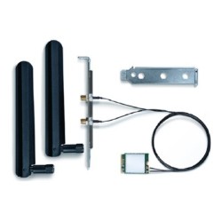 Intel Wi-Fi 6E AX210 Industrial - 2. generace - IoT Industrial Kit - síťový adaptér - M.2 2230 (A-E Key) - Wi-Fi 6E, Bluetooth
