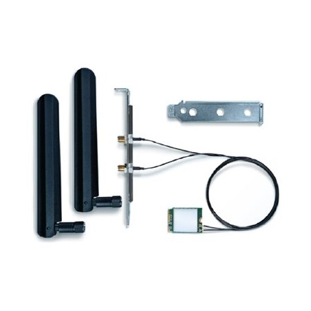 Intel Wi-Fi 6E AX210 Industrial - 2. generace - IoT Industrial Kit - síťový adaptér - M.2 2230 (A-E Key) - Wi-Fi 6E, Bluetooth