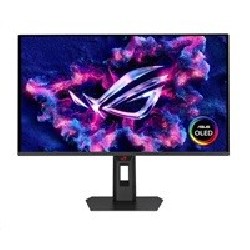 ASUS LCD ROG Strix OLED XG27AQDPG, 26.5" 2560x1440, 300nits, 500hz, 0,03ms, 178/178, DP, HDMI, USB, Audio, VESA, Black