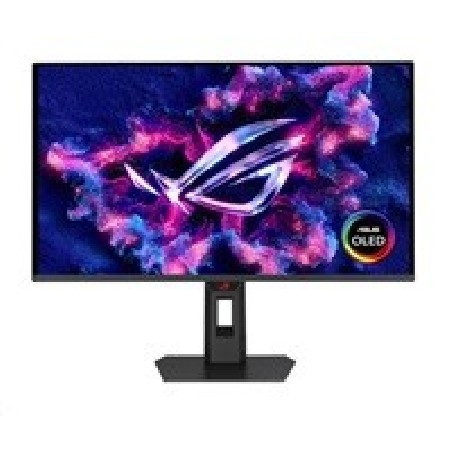 ASUS LCD ROG Strix OLED XG27AQDPG, 26.5" 2560x1440, 300nits, 500hz, 0,03ms, 178/178, DP, HDMI, USB, Audio, VESA, Black