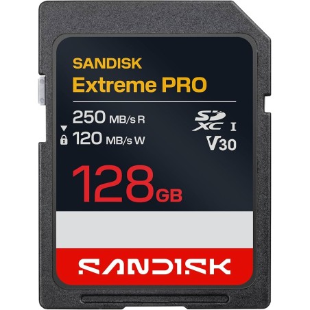 Extreme Pro SD UHS-I 128GB SD 250MB/s