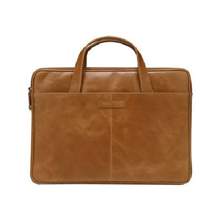 dbramante1928 Silkeborg - Brašna na notebook - 2. generace - 15" - golden tan