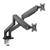 Držák monitoru Brateck LDT60-C024 dvě ramena vedle sebe mechanická pružina Heavy Duty