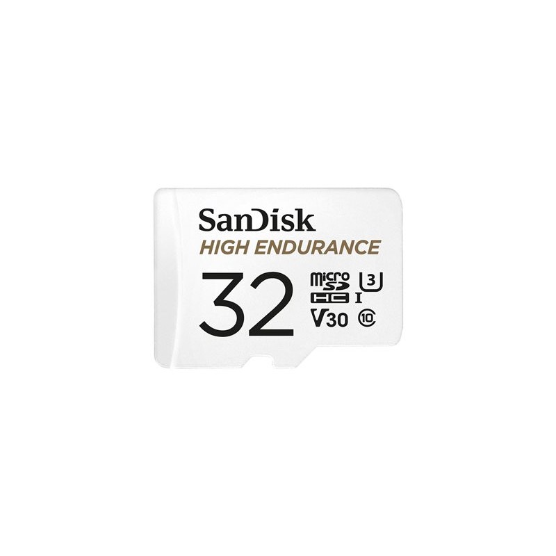 SanDisk High Endurance/micro SDHC/32GB/UHS-I U3 / Class 10/+ Adaptér