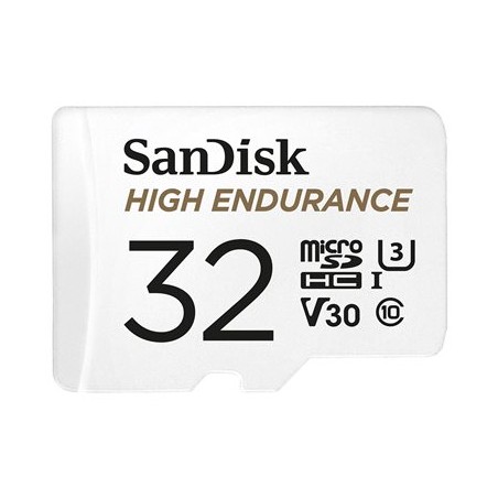 SanDisk High Endurance/micro SDHC/32GB/UHS-I U3 / Class 10/+ Adaptér