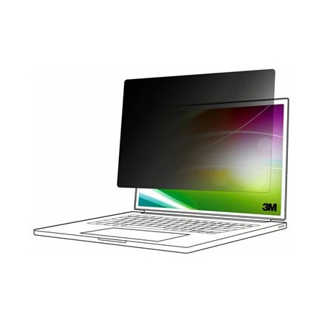 3M - Filtr pro zvýšení soukromí k notebooku - jasná obrazovka, 16:10 - lepicí - 13.3" - černá