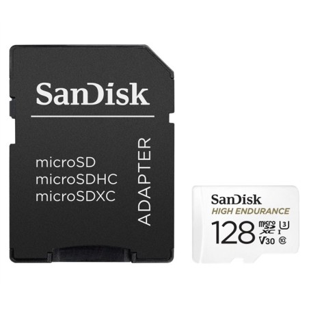 SanDisk High Endurance/micro SDXC/128GB/UHS-I U3 / Class 10/+ Adaptér