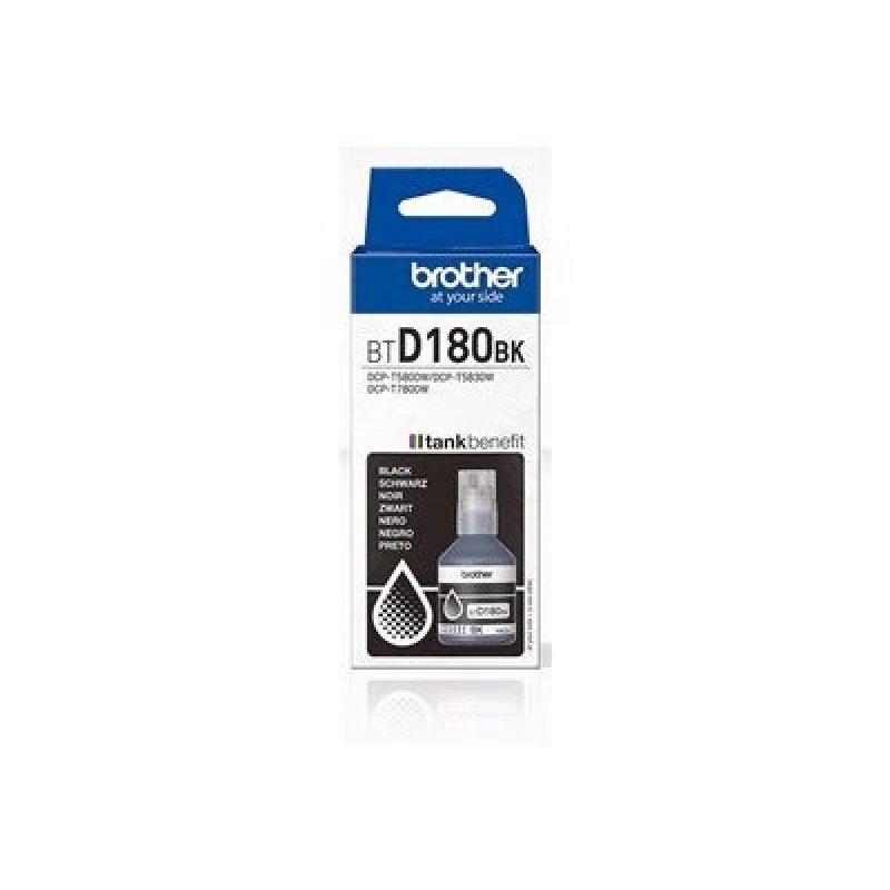 Brother BTD180BK - Cerná - originální - doplnení inkoustu - pro Brother DCP-T580DW