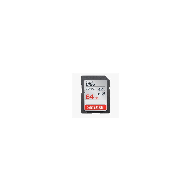 SanDisk SDXC karta 64GB Ultra (100MB/s Class 10 UHS-I)
