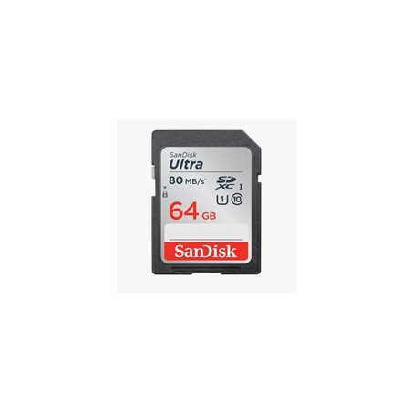 SanDisk SDXC karta 64GB Ultra (100MB/s Class 10 UHS-I)