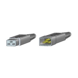 Cisco Jumper - Elektrický kabel - IEC 60320 C20 do IEC 60320 C19 - AC 250 V - 2.74 m - pro P/N: MDS-9506