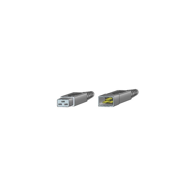 Cisco Jumper - Elektrický kabel - IEC 60320 C20 do IEC 60320 C19 - AC 250 V - 2.74 m - pro P/N: MDS-9506