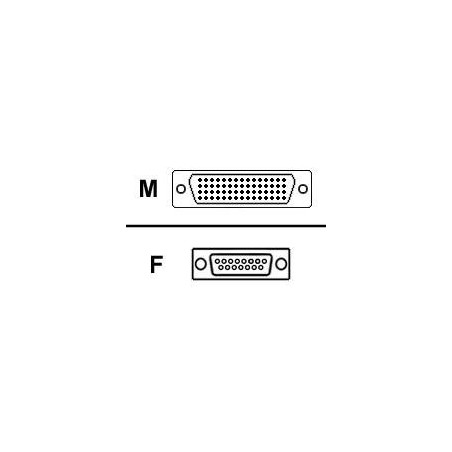 Cisco - Sériový kabel RS-232 (DCE) - Smart Serial (M) do DB-25 (F) - 3 m - pro Cisco AS5300