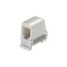 Panduit MINI-COM - Zásuvka pro montáž na DIN lištu - cerná