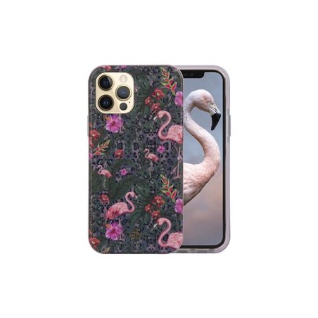 dbramante1928 Capri - Zadní kryt pro mobilní telefon - 100% recyklovaný plast - tropická plameňák - pro Apple iPhone 13 Pro Max
