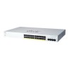 Cisco Business 220 Series CBS220-24P-4G - Prepínac - inteligentní - 24 x 10/100/1000 (PoE+) + 4 x Gigabit SFP (uplink) - Lze