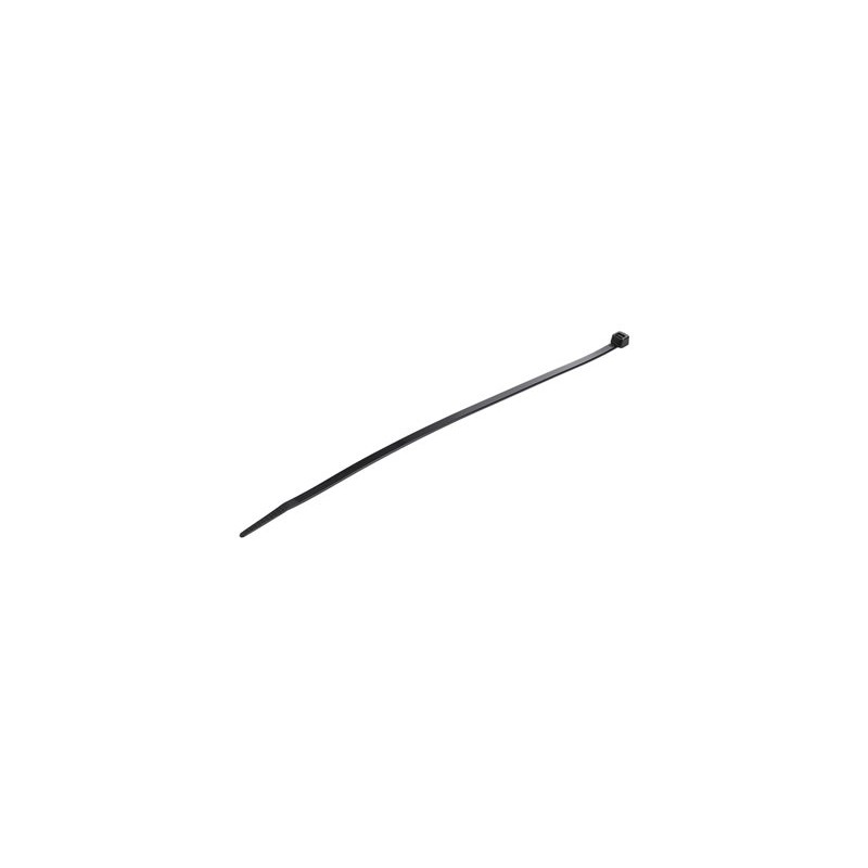 StarTech.com 10"(25cm) Cable Ties, 1/8"(4mm) wide, 2-5/8"(68mm) Bundle Diameter, 50lb(22kg) Tensile Strength, Nylon Self