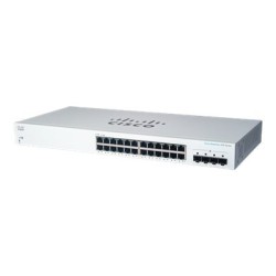 Cisco Business 220 Series CBS220-24T-4G - Přepínač - inteligentní - 24 x 10/100/1000 + 4 x Gigabit SFP (uplink) - Lze montovat