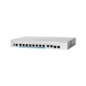 Cisco Business 350 Series CBS350-8MP-2X - Prepínac - L3 - rízený - 8 x 100/1000/2.5G (PoE+) + 2 x combo 10 Gigabit SFP+/RJ-45