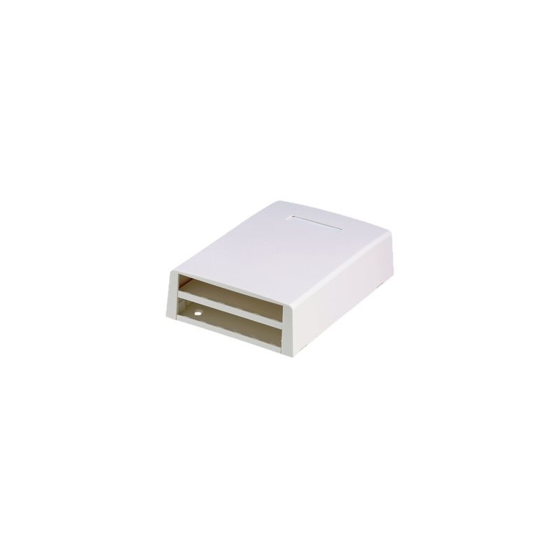 Panduit MINI-COM - Krabice k upevnení na povrch - cerná - 12 portu