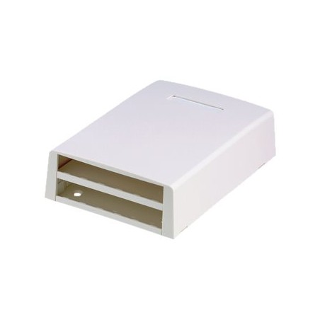 Panduit MINI-COM - Krabice k upevnení na povrch - cerná - 12 portu