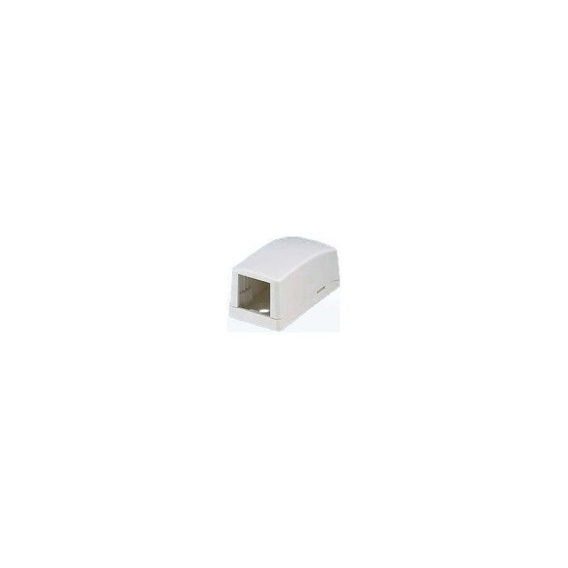 Panduit MINI-COM Surface Mount Box - Krabice k upevnění na povrch - černá - 1 port