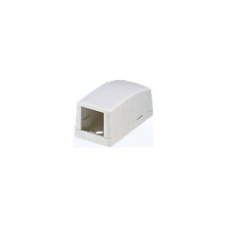Panduit MINI-COM Surface Mount Box - Krabice k upevnění na povrch - černá - 1 port