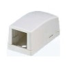 Panduit MINI-COM Surface Mount Box - Krabice k upevnění na povrch - černá - 1 port